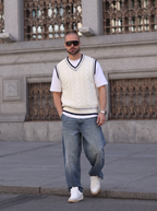 Heritage knit vest 5059