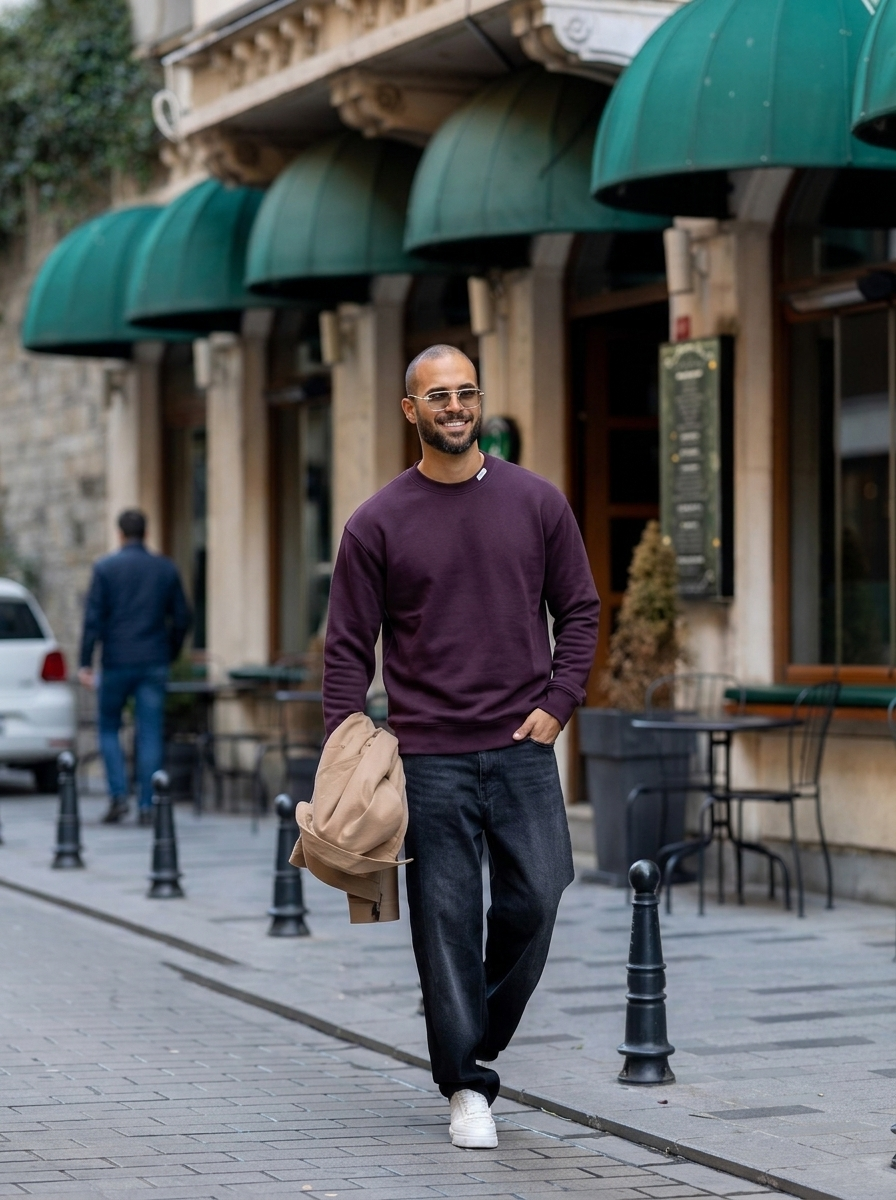 Essential crew sweatshirt 4351