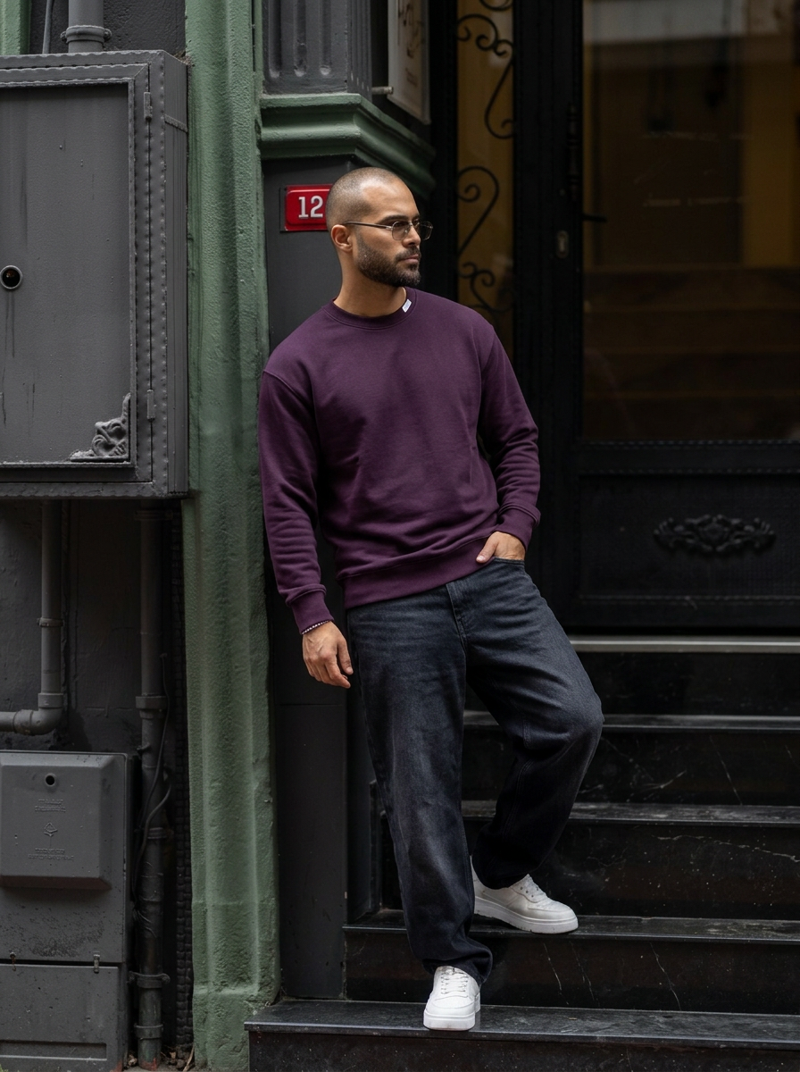 Essential crew sweatshirt 4351