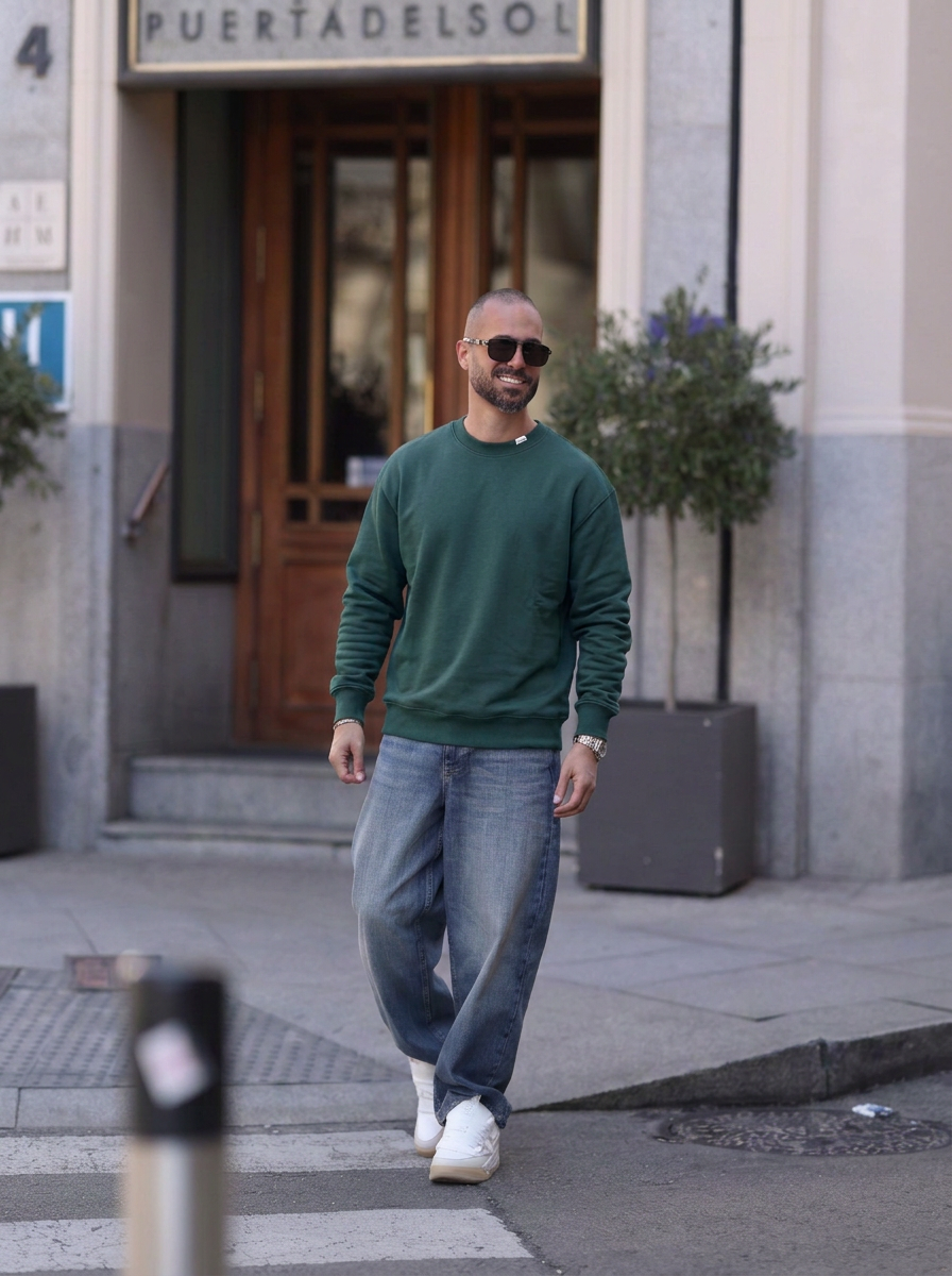 Essential crew sweatshirt 4351
