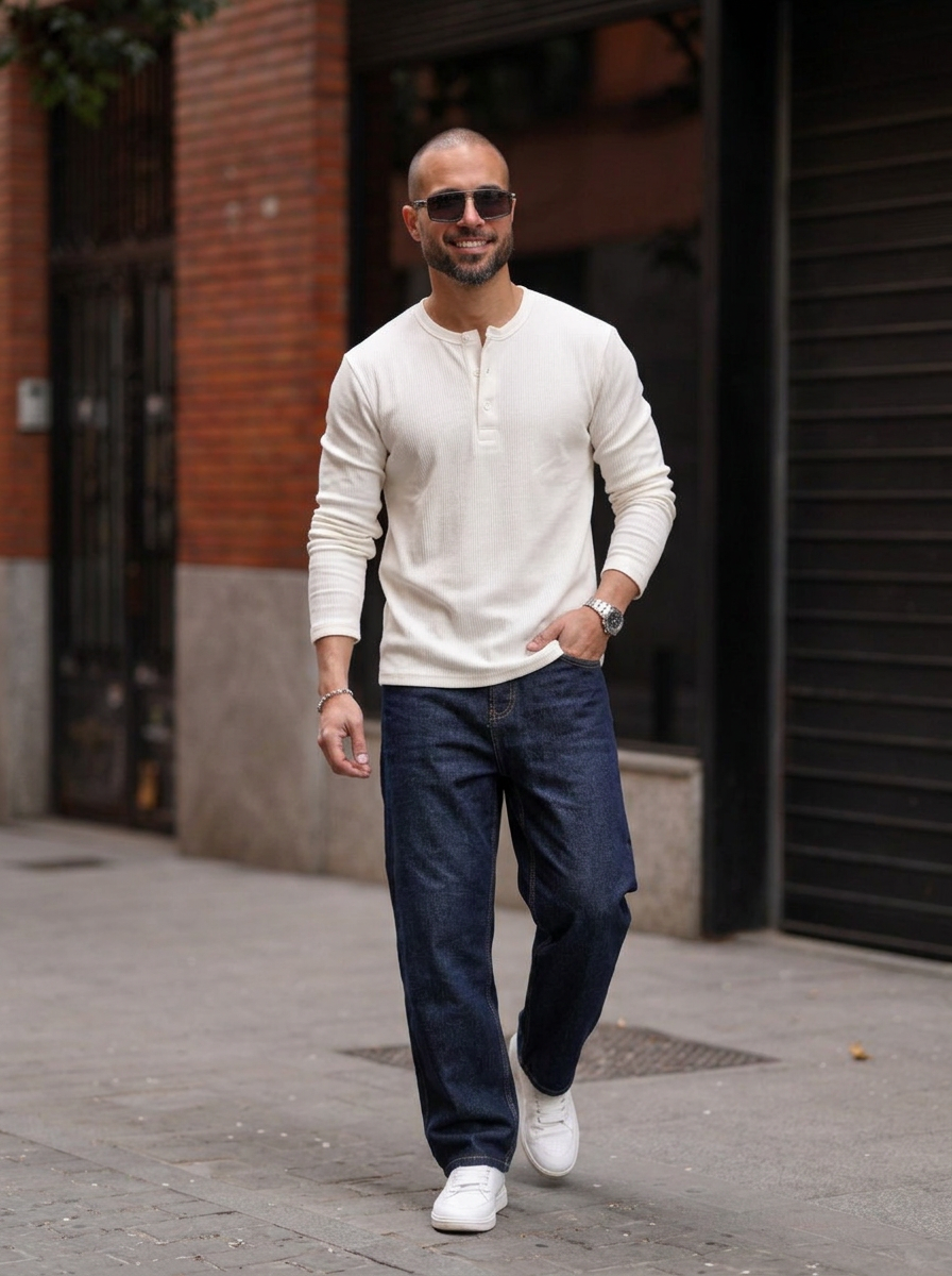 DL Henley Shirt 2220