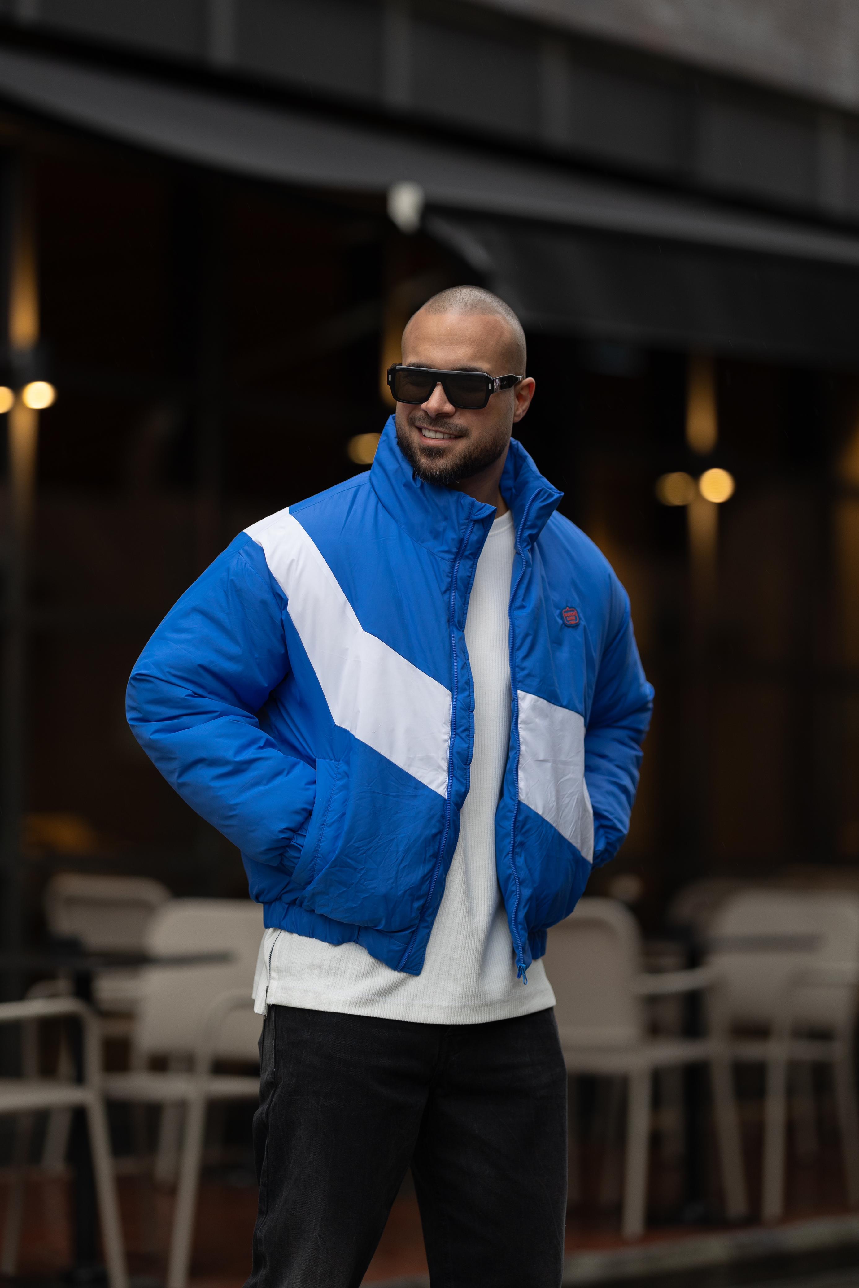 puffer jacket with logo Dutch Line/3447