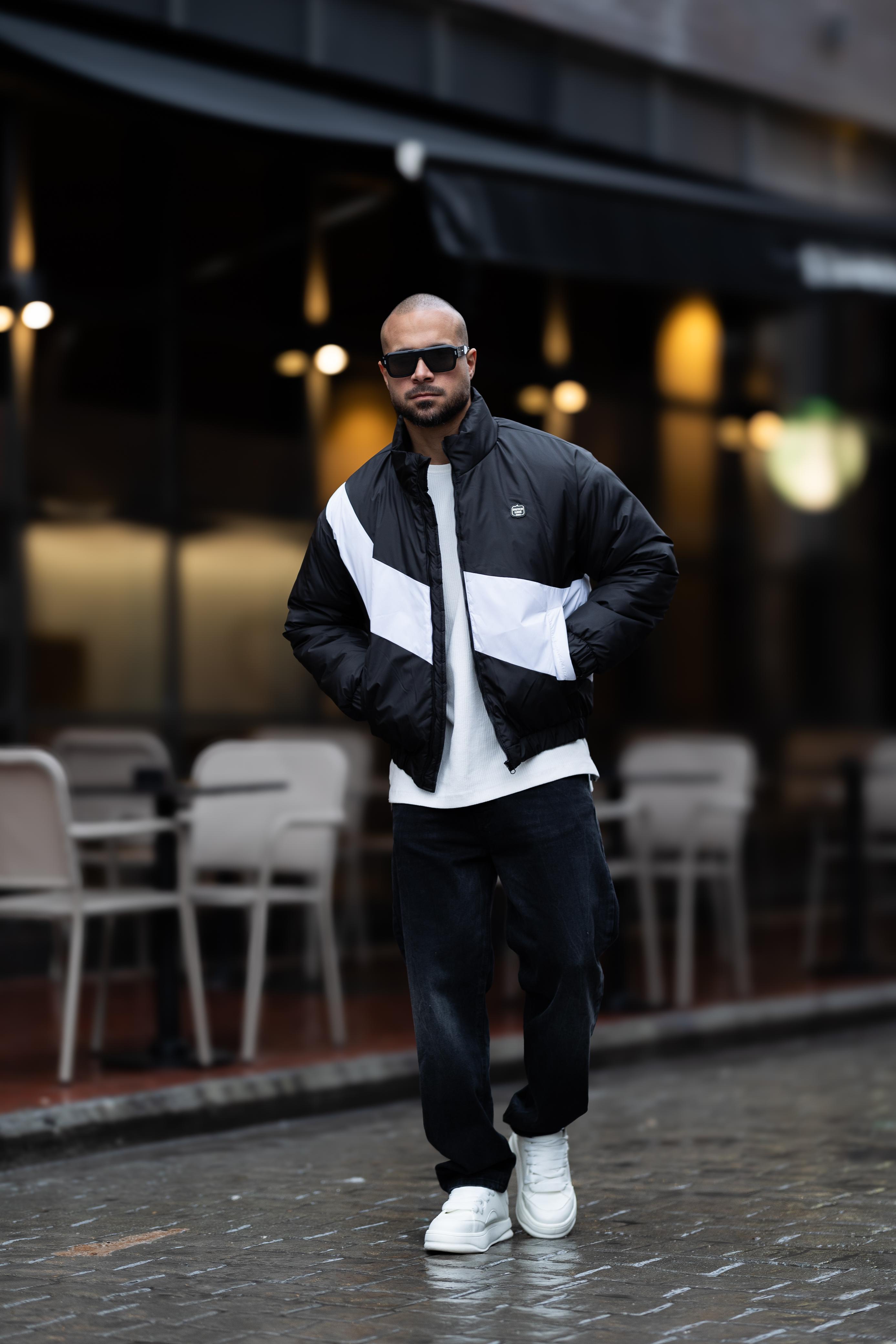 puffer jacket with logo Dutch Line/3447