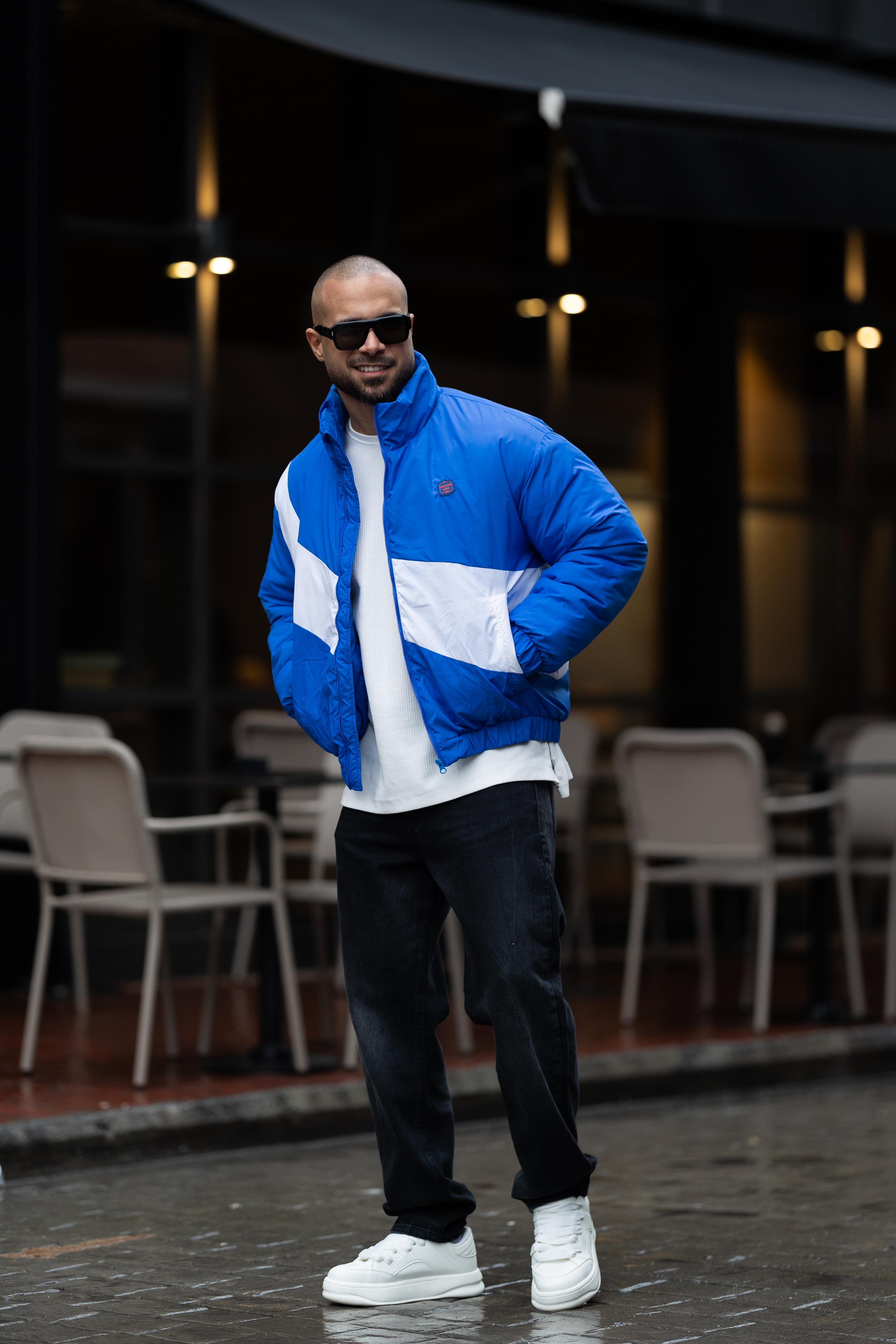 puffer jacket with logo Dutch Line/3447