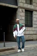 Mixed Color Puffer Jacket/3409