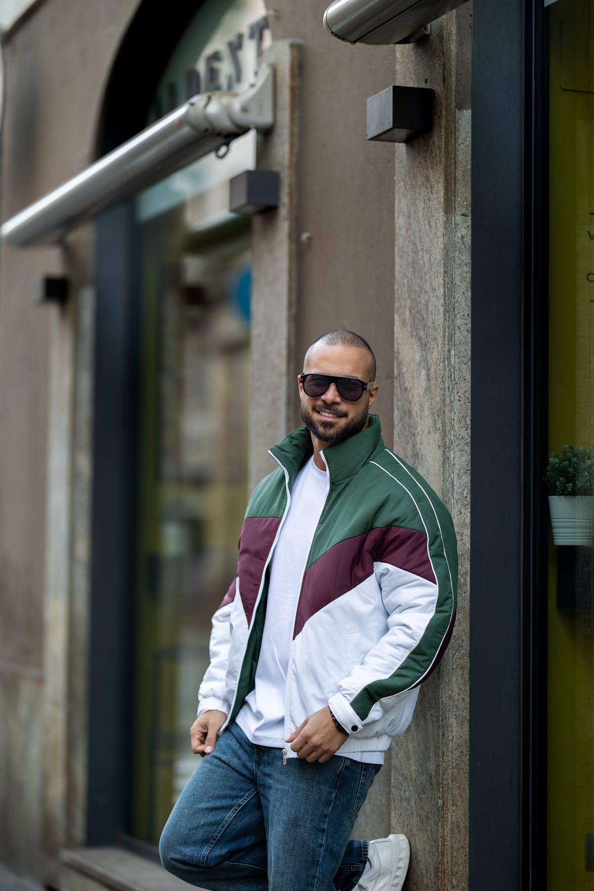 Mixed Color Puffer Jacket/3409