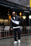 puffer jacket with logo Dutch Line/3447